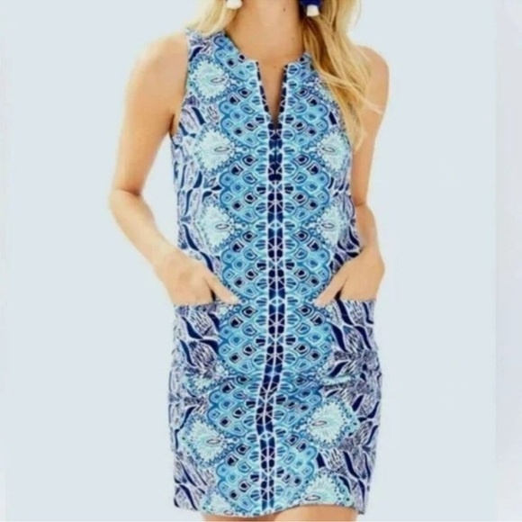 Lilly Pulitzer Dresses & Skirts - Lilly Pulitzer Kelby Stretch Shift Dress size 8